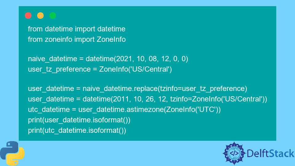 converter-utc-em-cst-em-python-delft-stack